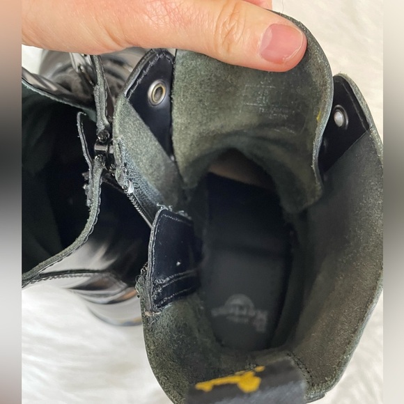 Dr Marten Jadon Platform Smooth Black Lace-Up Boots Mens 11 - Picture 11 of 15